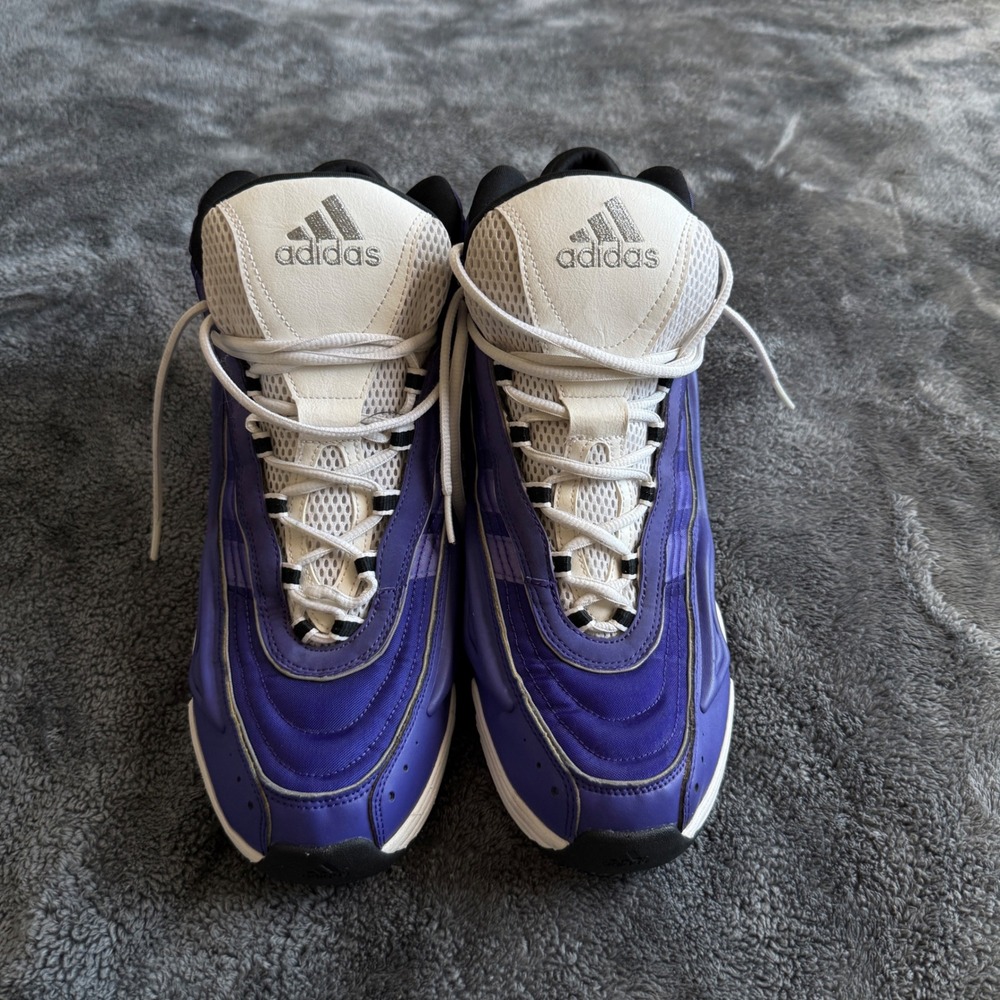 Adidas Crazy 97 EQT D73911 Purple White Men's Size 13 Kobe Era Basketball